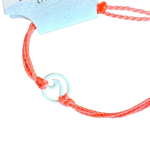 Authentic Pura Vida Bracelet Set Wave Charm Neon Boho Beach Beaded Festival - Picture 2 of 6